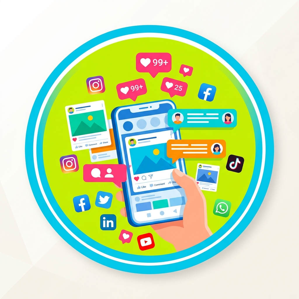 Social Media Marketing Icon
