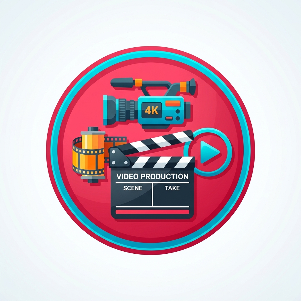 Video Production & Reels Icon
